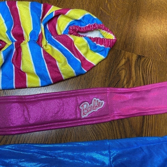 🌷 Great Shape Barbie🌷 Vintage Costume 1983 80s Vintage Halloween 5 Piece Set NWT - Picture 11 of 13